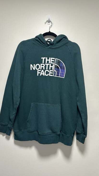 The North Face Other - The North Face Women’s Deep Teal Hooded Sweatshirt Size XL